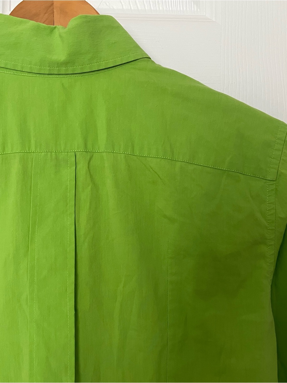 Dolce & Gabbana Lime Green Button-Down Cotton Shirt - Picture 9 of 15